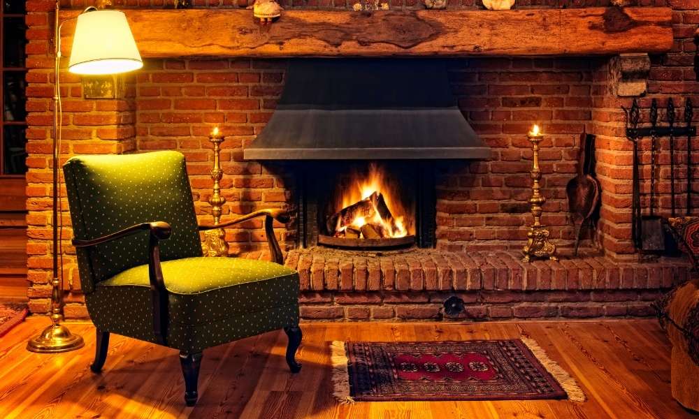 How to Furnish Around a Corner Fireplace