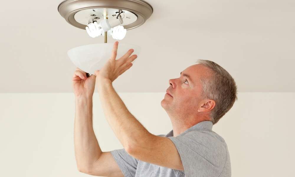 How to Change Light Bulbs in High Chandelier