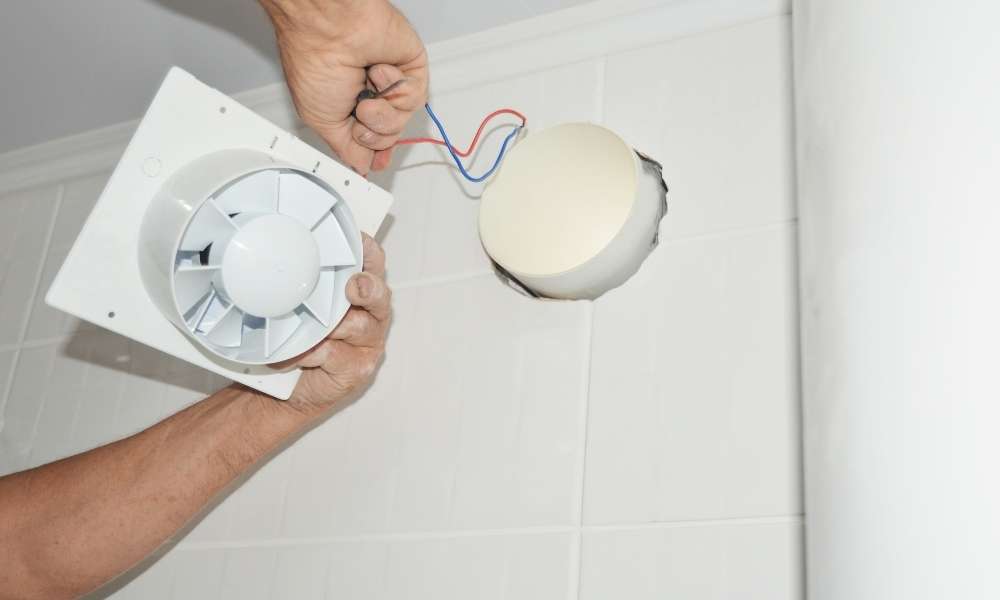 How To Change A Bathroom Fan Light